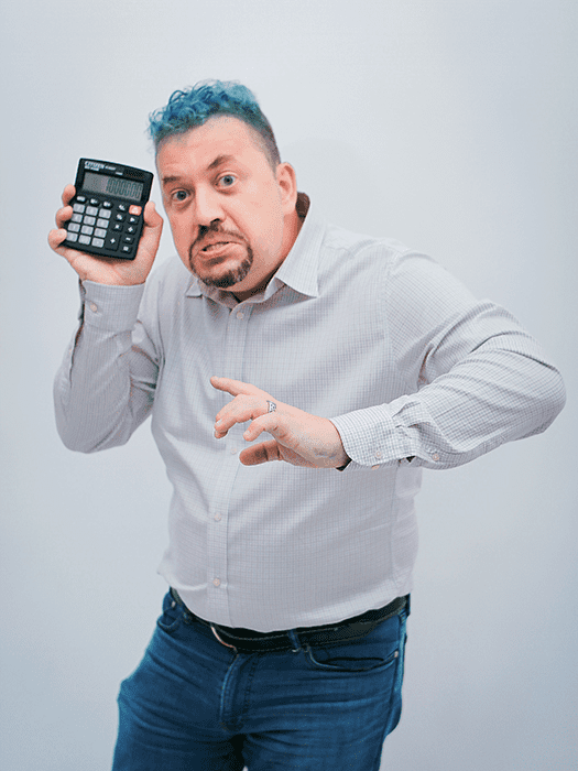Миша Фадеев и калькулятор